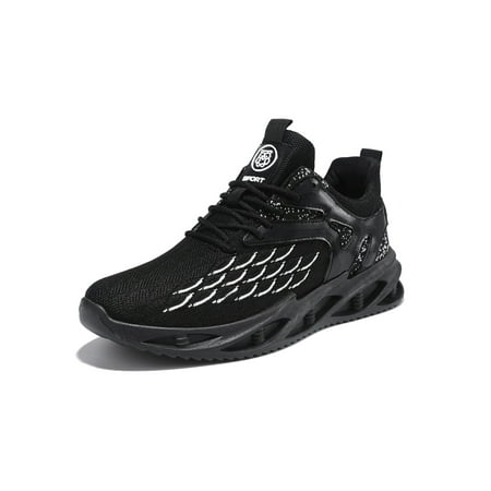 Rotosw Men Athletic Shoes Fitness Workout Running Shoe Breathable Sneakers Anti Slip Sport Trainers Walking Blade Sole Black 7.5
Rotosw Men Athletic Shoes Fitness Workout Running Shoe Breathable Sneakers Anti Slip Sport Trainers Walking Blade Sole Black 7.5