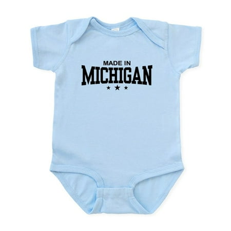 CafePress - Made In Michigan Infant Bodysuit - Baby Light Bodysuit Size Newborn - 24 Months
CafePress - Made In Michigan Infant Bodysuit - Baby Light Bodysuit Size Newborn - 24 Months
