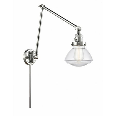 Innovations 238-PC-G322 Olean 1 Light Swing Arm part of the Franklin Restoration Collection Polished Chrome
Innovations 238-PC-G322 Olean 1 Light Swing Arm part of the Franklin Restoration Collection Polished Chrome