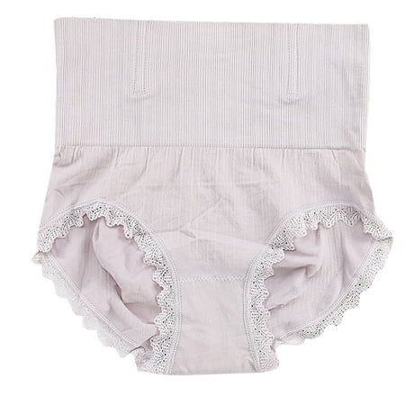 TAIAOJING Women s Cotton Thong Briefs Postpartum Belly-Up High-Waist Panties Ladies Underwear Pack Of 3
TAIAOJING Women s Cotton Thong Briefs Postpartum Belly-Up High-Waist Panties Ladies Underwear Pack Of 3