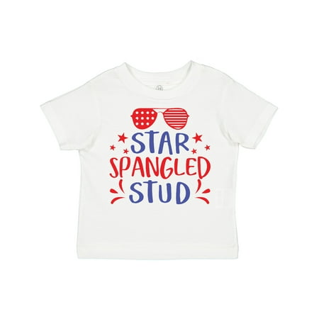 Inktastic Star Spangled Stud in Red and Blue with Sunglasses Gift Toddler Boy Girl T-Shirt
Inktastic Star Spangled Stud in Red and Blue with Sunglasses Gift Toddler Boy Girl T-Shirt