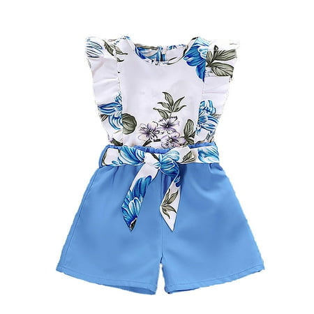 BSDHBS Girls Outfit Baby Girl Summer Clothes Outfit Flowers Sleeveless Top Elastic Solid Shorts Short Set 2Pcs
BSDHBS Girls Outfit Baby Girl Summer Clothes Outfit Flowers Sleeveless Top Elastic Solid Shorts Short Set 2Pcs