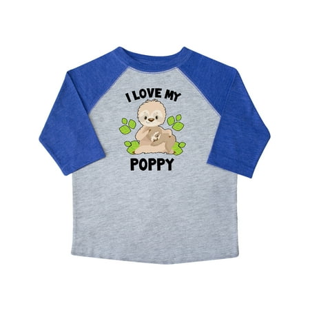 Inktastic Cute Sloth I Love My Poppy with Green Leaves Gift Toddler Boy or Toddler Girl T-Shirt
Inktastic Cute Sloth I Love My Poppy with Green Leaves Gift Toddler Boy or Toddler Girl T-Shirt