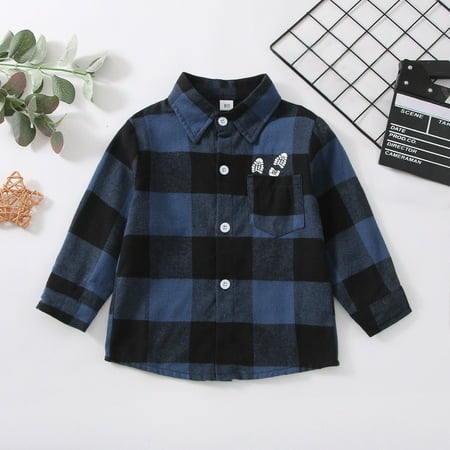 Toddler Boys Girls Shirt Coat Jacket Plaid Long Sleeve Kids Turn Down Collar Button Tops Outwear
Toddler Boys Girls Shirt Coat Jacket Plaid Long Sleeve Kids Turn Down Collar Button Tops Outwear