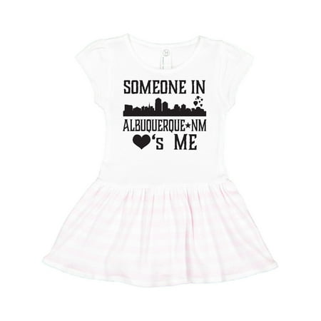 Inktastic Albuquerque New Mexico Someone Loves Me Skyline Gift Toddler Girl Dress
Inktastic Albuquerque New Mexico Someone Loves Me Skyline Gift Toddler Girl Dress