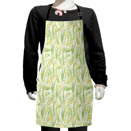 Garden Art Kids Apron Watercolor Mimosa Pattern Wild Spring Flowers Brush Strokes Effect Boys Girls Apron Bib with Adjustable Ties for Cooking Baking Painting Apple Green and Yellow by Ambesonne
Garden Art Kids Apron Watercolor Mimosa Pattern Wild Spring Flowers Brush Strokes Effect Boys Girls Apron Bib with Adjustable Ties for Cooking Baking Painting Apple Green and Yellow by Ambesonne