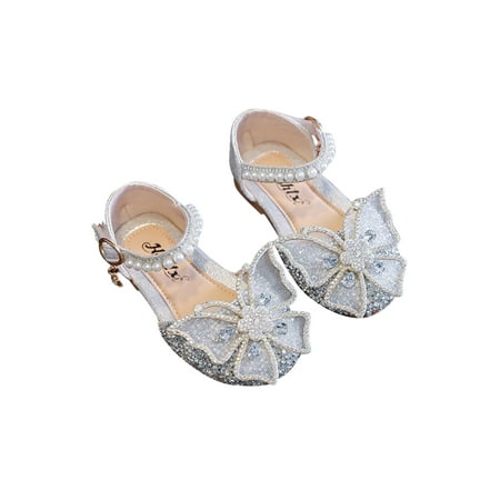 Colisha Girl Princess Shoes Glitter Dress Sandal Bowknot Flat Sandals Summer Rhinestone D Orsay Flats Closed Toe Silver 13C
Colisha Girl Princess Shoes Glitter Dress Sandal Bowknot Flat Sandals Summer Rhinestone D Orsay Flats Closed Toe Silver 13C