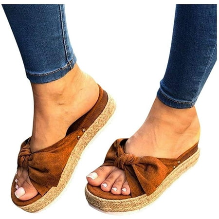 Sandals Women Dressy Flat Sweet Cute Bowknot Sandals Open Toe Flip Flops Boho Casual Flat Slippers Beach Shoes
Sandals Women Dressy Flat Sweet Cute Bowknot Sandals Open Toe Flip Flops Boho Casual Flat Slippers Beach Shoes