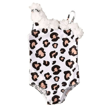 Canrulo Toddler Baby Girls One-piece Swimsuit Leopard Print Off Shoulder Swimwear Leopard Print 4-5 Years
Canrulo Toddler Baby Girls One-piece Swimsuit Leopard Print Off Shoulder Swimwear Leopard Print 4-5 Years