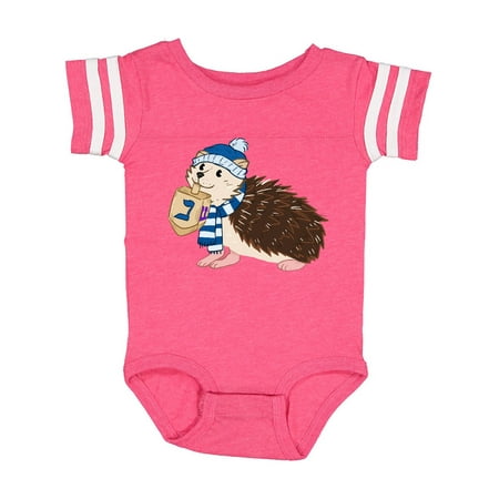 Inktastic Hanukkah Hedgehog in Scarf and Hat in Dreidel Gift Baby Boy or Baby Girl Bodysuit
Inktastic Hanukkah Hedgehog in Scarf and Hat in Dreidel Gift Baby Boy or Baby Girl Bodysuit