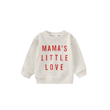 Calsunbaby Toddler Valentines Day Shirt for Boys Girls Cute Letter Print Long Sleeve Top Sweatshirt Spring Clothes 12-18 Months
Calsunbaby Toddler Valentines Day Shirt for Boys Girls Cute Letter Print Long Sleeve Top Sweatshirt Spring Clothes 12-18 Months