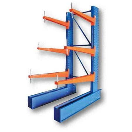 8 ft. Single Upright Standard Duty Cantilever 30 & 36 in. Arm