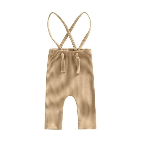 Calsunbaby Toddler Infant Baby Boys Girls Suspender Trousers Casual Party Street Solid Color Spring Fall Summer Pants Light Coffee 3-6 Months
Calsunbaby Toddler Infant Baby Boys Girls Suspender Trousers Casual Party Street Solid Color Spring Fall Summer Pants Light Coffee 3-6 Months
