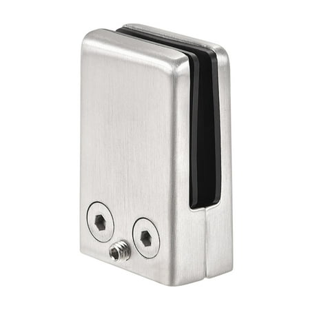 Glass Clamp Adjustable 10-12mm Thickness 65x43mm 304 Stainless Steel Flat Back Square Glass Bracket Clip
Glass Clamp Adjustable 10-12mm Thickness 65x43mm 304 Stainless Steel Flat Back Square Glass Bracket Clip