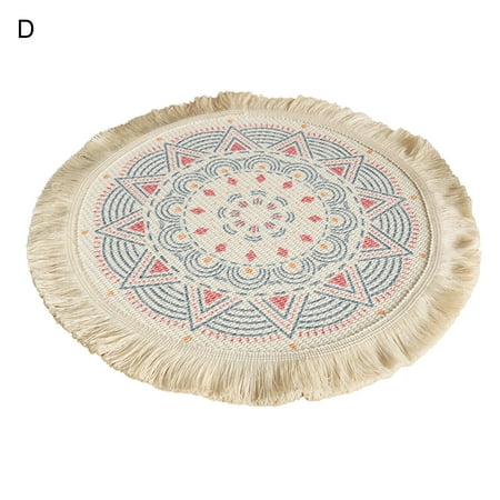 Wanwan Beautiful Flower Pattern Placemat Good Woven Stylish Cotton Dinner Mat for Home
Wanwan Beautiful Flower Pattern Placemat Good Woven Stylish Cotton Dinner Mat for Home