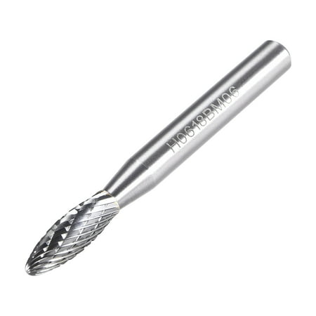 Carbide Burrs YG8 Double Cut Rotary Burrs File Oval Shape Cutting Burrs with 1/4 Shank 1/4 Head for Die Grinder Bits
Carbide Burrs YG8 Double Cut Rotary Burrs File Oval Shape Cutting Burrs with 1/4 Shank 1/4 Head for Die Grinder Bits