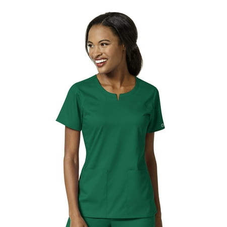 WonderWink WonderWink PRO 6419-Women s 4 Pocket Notch Neck Scrub Top
