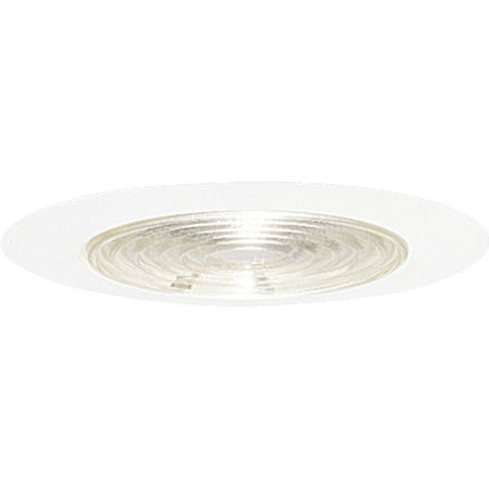 Progress Lighting P8038-FB White 6" Shower Trim