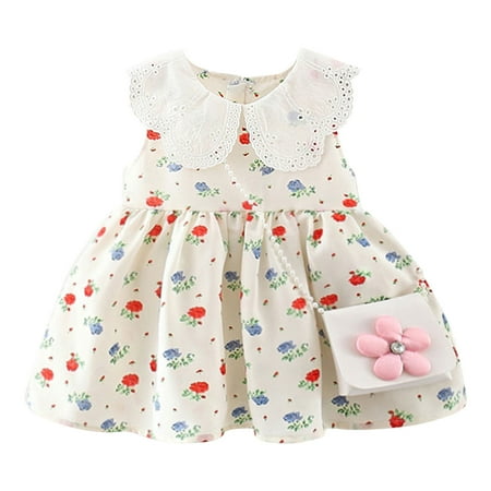 Little Girl Dress Toddler Girls Sleeveless Floral Prints Ruffles Princess Dance Party Dresses Clothes Summer Cool
Little Girl Dress Toddler Girls Sleeveless Floral Prints Ruffles Princess Dance Party Dresses Clothes Summer Cool