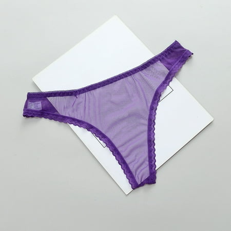 Hunpta Underwear Women Lingerie Panties Sexy Lace Elastic Belt Solid Color Trendy Lingerie
Hunpta Underwear Women Lingerie Panties Sexy Lace Elastic Belt Solid Color Trendy Lingerie