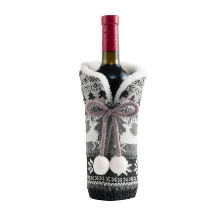 Christmas Wine Bottle Covers Gift Bag Holiday Santa Claus Bottle Cover Table Decorations
Christmas Wine Bottle Covers Gift Bag Holiday Santa Claus Bottle Cover Table Decorations