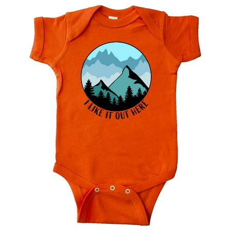 Inktastic I Like It Out Here Mountains in Blue Gift Baby Boy or Baby Girl Bodysuit
Inktastic I Like It Out Here Mountains in Blue Gift Baby Boy or Baby Girl Bodysuit