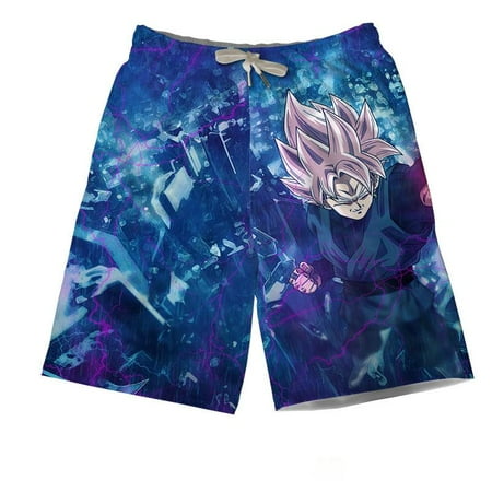 Dragon Ball Z Master Roshi Kanji Symbol Men’s Black Sleep Pajama Shorts