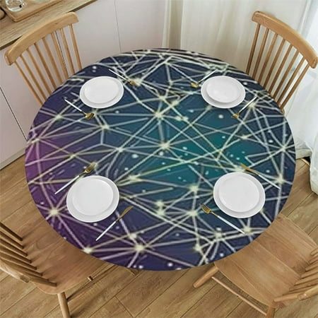 Plo0ole Constellation Colorful Round Fitted Tablecloth Elastic Edge Waterproof Oil-Proof Table Cover Stain-Resistant Table Cloth Fits Round Tables 38-42
Plo0ole Constellation Colorful Round Fitted Tablecloth Elastic Edge Waterproof Oil-Proof Table Cover Stain-Resistant Table Cloth Fits Round Tables 38-42