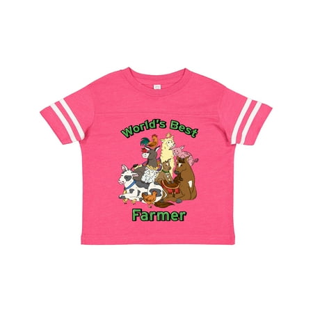 Inktastic World s Best Farmer with Happy Farm Animals Gift Toddler Boy or Toddler Girl T-Shirt
Inktastic World s Best Farmer with Happy Farm Animals Gift Toddler Boy or Toddler Girl T-Shirt
