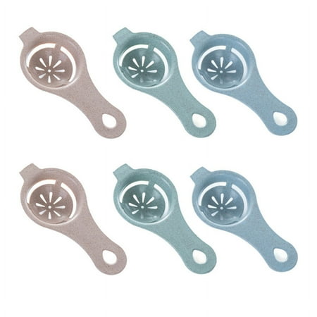 Egg Yolk White Separator 6PCS Egg Separator Egg Yolk Separator Food Grade Egg White Filter Egg Separator Tool
Egg Yolk White Separator 6PCS Egg Separator Egg Yolk Separator Food Grade Egg White Filter Egg Separator Tool