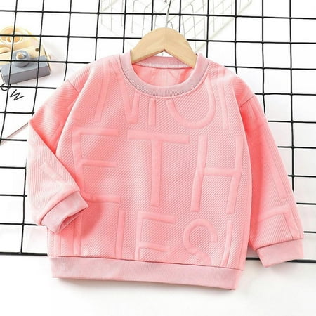 Baywell Boys Girl Crewneck Thin Sweatshirt Sport Long Sleeve Cotton Pullover Tops Kids Toddler Solid T-Shirt Pink
Baywell Boys Girl Crewneck Thin Sweatshirt Sport Long Sleeve Cotton Pullover Tops Kids Toddler Solid T-Shirt Pink