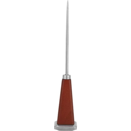 Stainless Steel Ice Pick with Wood Handle Bartender Tool for Kitchen Bars Restaurants (Single Prong Quadrate Tail L)
Stainless Steel Ice Pick with Wood Handle Bartender Tool for Kitchen Bars Restaurants (Single Prong Quadrate Tail L)
