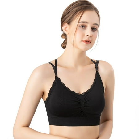 Valcatch Cross Back Sport Bras Padded Strappy Criss Cross Cropped Bras for Yoga Workout Fitness Low Impact
Valcatch Cross Back Sport Bras Padded Strappy Criss Cross Cropped Bras for Yoga Workout Fitness Low Impact