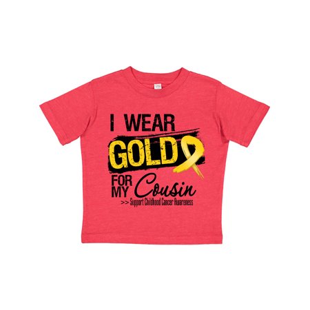 Inktastic Childhood Cancer Ribbon for My Cousin Gift Toddler Boy or Toddler Girl T-Shirt
Inktastic Childhood Cancer Ribbon for My Cousin Gift Toddler Boy or Toddler Girl T-Shirt