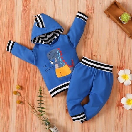 THE WILD Casual Pretty Toddler Baby Boys Feather Stripe Hoodie Tops+Pants Outfits Clothes Set
THE WILD Casual Pretty Toddler Baby Boys Feather Stripe Hoodie Tops+Pants Outfits Clothes Set