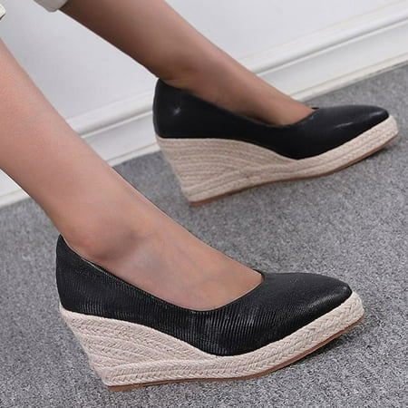 Cathalem Dressy Sandals for Women Size 8 Fashion Shoes With Straw Rope Sole Autumn New Sandals for Women Casual Summer Wedge Black 7.5
Cathalem Dressy Sandals for Women Size 8 Fashion Shoes With Straw Rope Sole Autumn New Sandals for Women Casual Summer Wedge Black 7.5