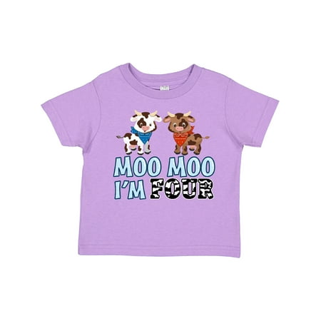 Inktastic Moo Moo I m 4 with Cute Holstein Cows Gift Toddler Boy or Toddler Girl T-Shirt
Inktastic Moo Moo I m 4 with Cute Holstein Cows Gift Toddler Boy or Toddler Girl T-Shirt