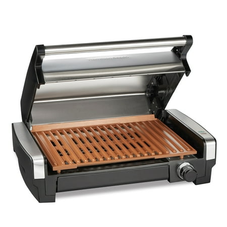 

Hamilton Beach Electric Indoor Searing Grill with Removable Nonstick Ceramic Plate 25363