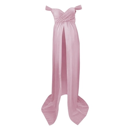 Women Maternity Dress Maxi Dress for Photography Props Photoshoot Evening Dress Pink XL
Women Maternity Dress Maxi Dress for Photography Props Photoshoot Evening Dress Pink XL