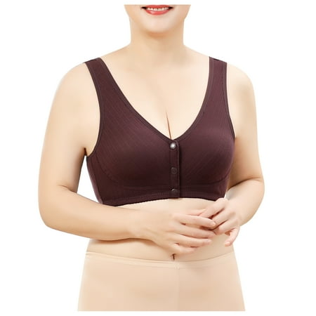 Ladies Front Button Bra Snap Bras Adjustable Wireless Bras Plus Size Sports Bralettes Comfort Revolution Brassiere
Ladies Front Button Bra Snap Bras Adjustable Wireless Bras Plus Size Sports Bralettes Comfort Revolution Brassiere