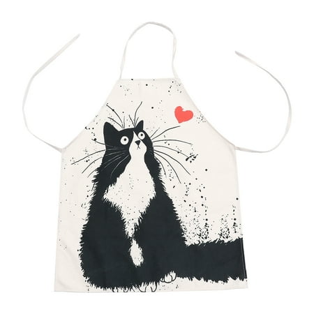 Cotton Linen Aprons Cartoon Cat Pattern Aprons Cooking Bib for Baking Kitchen (WQ0029-3/68x55)
Cotton Linen Aprons Cartoon Cat Pattern Aprons Cooking Bib for Baking Kitchen (WQ0029-3/68x55)