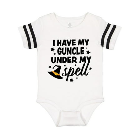 Inktastic I Have My Guncle Under My Spell with Cute Witch Hat Gift Baby Boy or Baby Girl Bodysuit
Inktastic I Have My Guncle Under My Spell with Cute Witch Hat Gift Baby Boy or Baby Girl Bodysuit