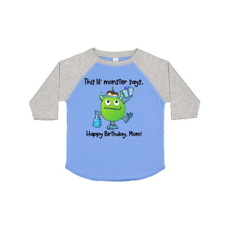 Inktastic This Lil Monster Says Happy Birthday Mom Gift Toddler Boy or Toddler Girl T-Shirt
Inktastic This Lil Monster Says Happy Birthday Mom Gift Toddler Boy or Toddler Girl T-Shirt