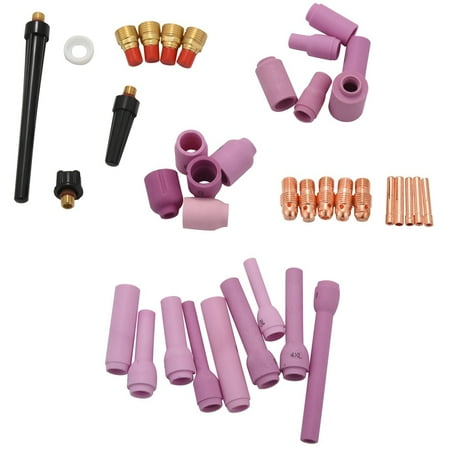 TIG Gas Lens Collet Body Assorted Size Kit Fit 9 20 25 TIG Welding Torch 46pcs
TIG Gas Lens Collet Body Assorted Size Kit Fit 9 20 25 TIG Welding Torch 46pcs