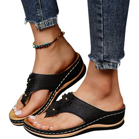 Sandals for Women Casual Summer Women s Wedge Platform Sandals Slip On Two Strap Sandals Open Toe Slippers Flip Flops
Sandals for Women Casual Summer Women s Wedge Platform Sandals Slip On Two Strap Sandals Open Toe Slippers Flip Flops