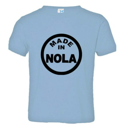 PleaseMeTees™ Toddler From Born Made In New Orleans NOLA Logo Label Tee
PleaseMeTees™ Toddler From Born Made In New Orleans NOLA Logo Label Tee