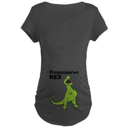 CafePress - Pregasaurus Rex Funny Maternity T Shirt - Maternity Dark T-Shirt