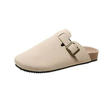 Women s slippers large size Baotou spring and summer fashion wear flat soles flat heels cork lazy slippers women
Women s slippers large size Baotou spring and summer fashion wear flat soles flat heels cork lazy slippers women