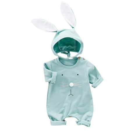 DNDKILG Baby Toddler Long Sleeve Clothes Hat Romper for Girls Boy Cartoon Jumpsuit Green 6M-24M 73
DNDKILG Baby Toddler Long Sleeve Clothes Hat Romper for Girls Boy Cartoon Jumpsuit Green 6M-24M 73