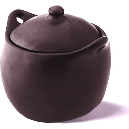 Ancient Cookware Tall La Chamba Clay Stew Pot 4 Quarts